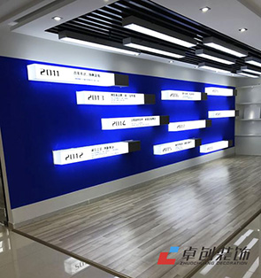 2000平方合肥科技公司辦公室裝修設計實景案例